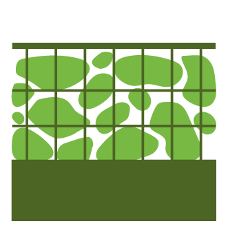 Gabiony - Opěrné stěny