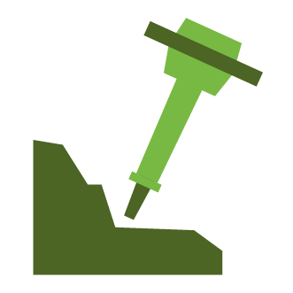 Kamenolomy a kamenické práce